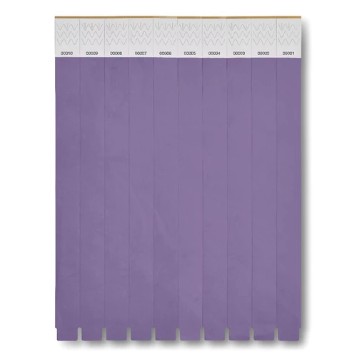 TYVEK Tyvek® rendezvény karszalag ív, lila
