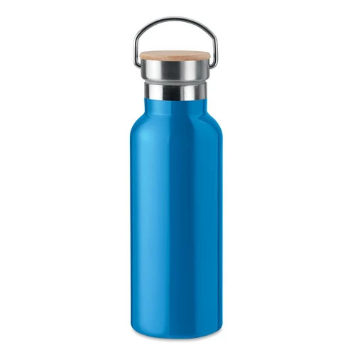 HELSINKI Duplafalú termosz, 500 ml, türkiz