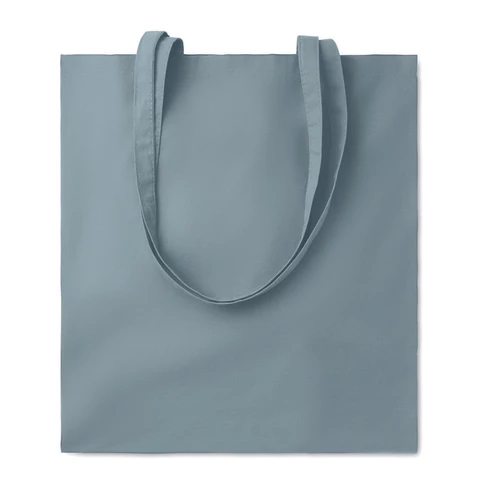 COTTONEL COLOUR++ Pamut bevásárlótáska, 180 g, petrolkék