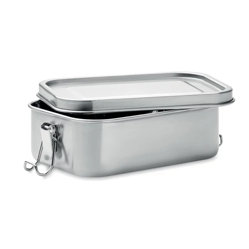 CHAN LUNCHBOX Acél uzsonnás doboz, 750 ml, matt ezüst