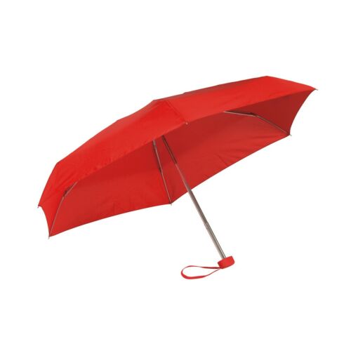 POCKET mini alumínium összecsukható esernyő, piros