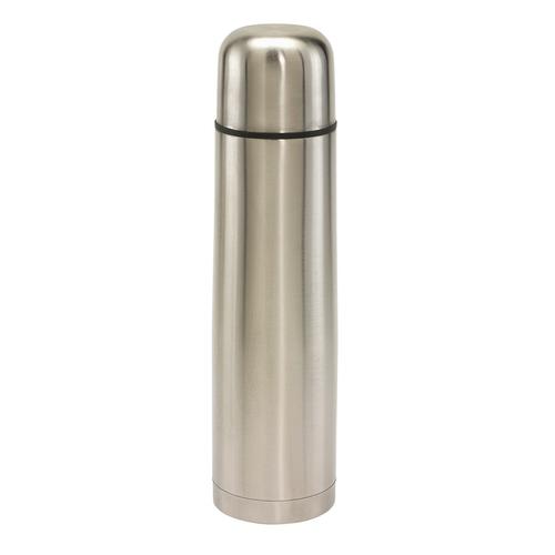 WARM SOUL duplafalú termosz, űrtartalom kb. 1l, ezüst