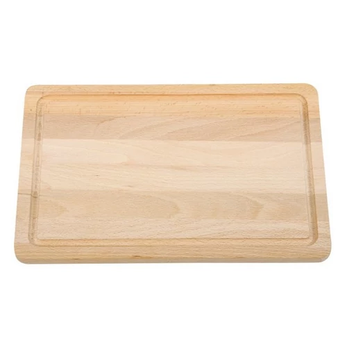 WOODEN SQUARE vágódeszka, barna