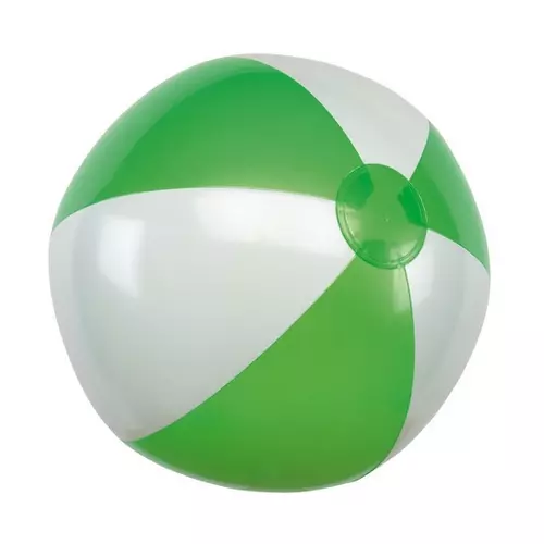 ATLANTIC felfújható strandlabda, zöld, fehér