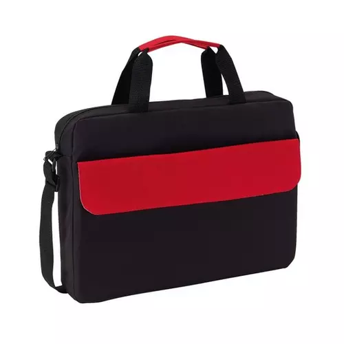 BRISTOL konferencia táska, fekete, vörös