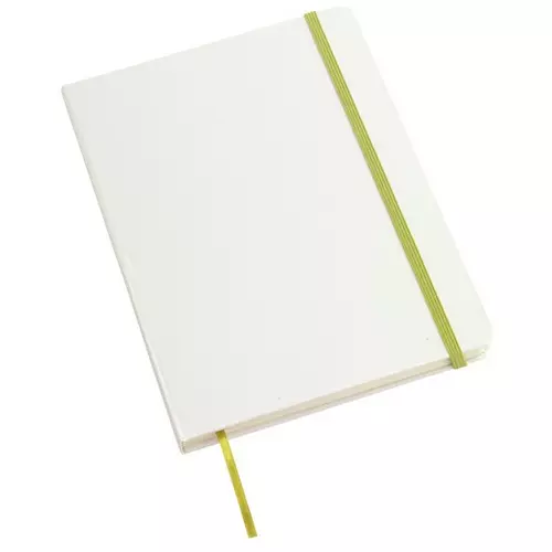 AUTHOR A5-ös jegyzetfüzet, fehér, zöld
