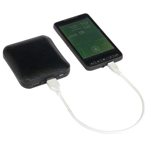 UPGRADE powerbank, hordozható töltő, fekete