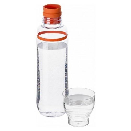 Kulacs, 750 ml, műanyag, narancs