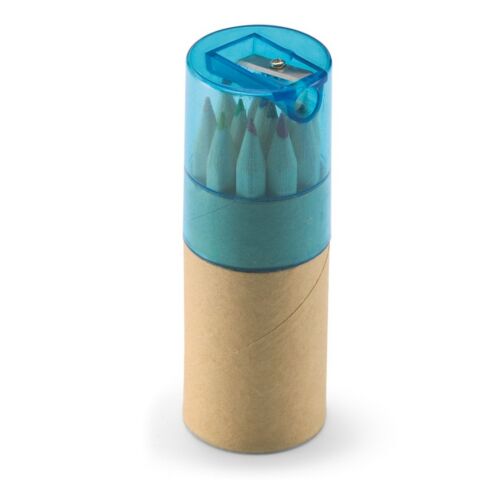 LAMBUT 12 db színes ceruza, áttetsző kék