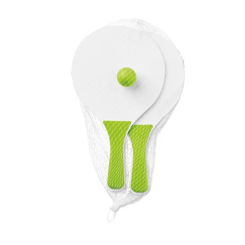 MINI MATCH Kicsi strandtenisz szett, lime