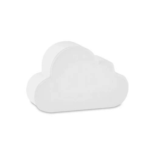 CLOUDY Felhő alakú stresszoldó játék, fehér
