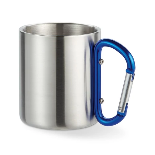 TRUMBO Duplafalú bögre, 220 ml, kék