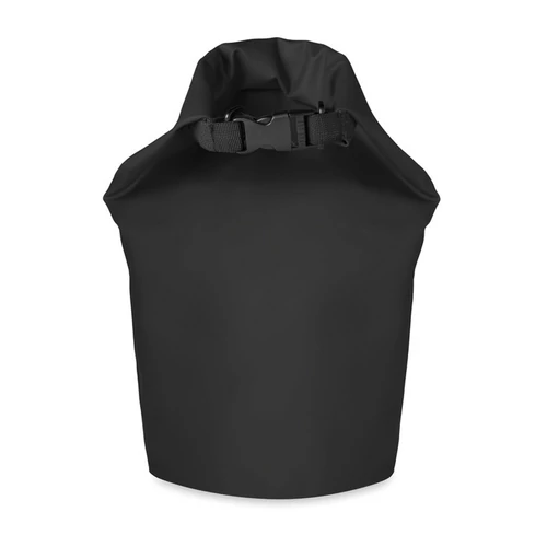 SCUBA Vízálló PVC táska. 10 literes, fekete