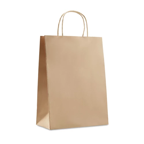 PAPER LARGE Nagy papír ajándéktasak 150 g, bézs