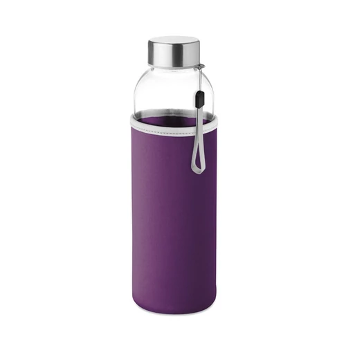 UTAH GLASS Üveg palack 500 ml, lila