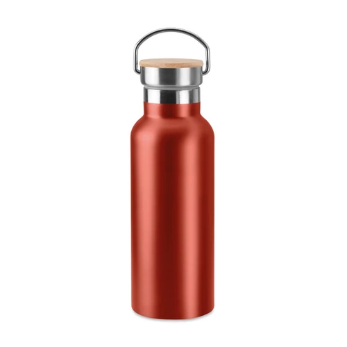 HELSINKI Duplafalú termosz, 500 ml, piros