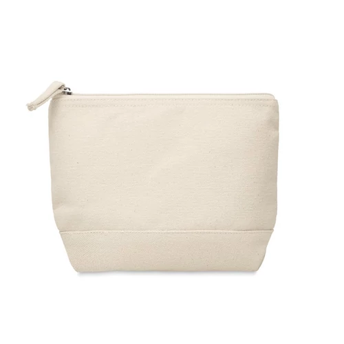 KLEUREN Pamut kozmetikai táska, beige