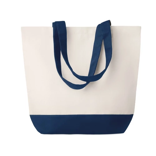 KLEUREN BAG Vászon strandtáska, 280 g, kék