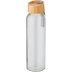 Üvegpalack, 600 ml, bambusz