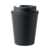 Újrahasznosított PP pohár 300 ml, fekete