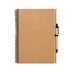 BLOQUERO PLUS Jegyzetfüzet és toll, beige